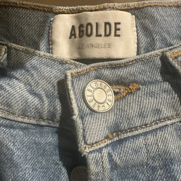 EUC Agolde Riley Straight Leg Crop - 24 - Picture 3 of 9